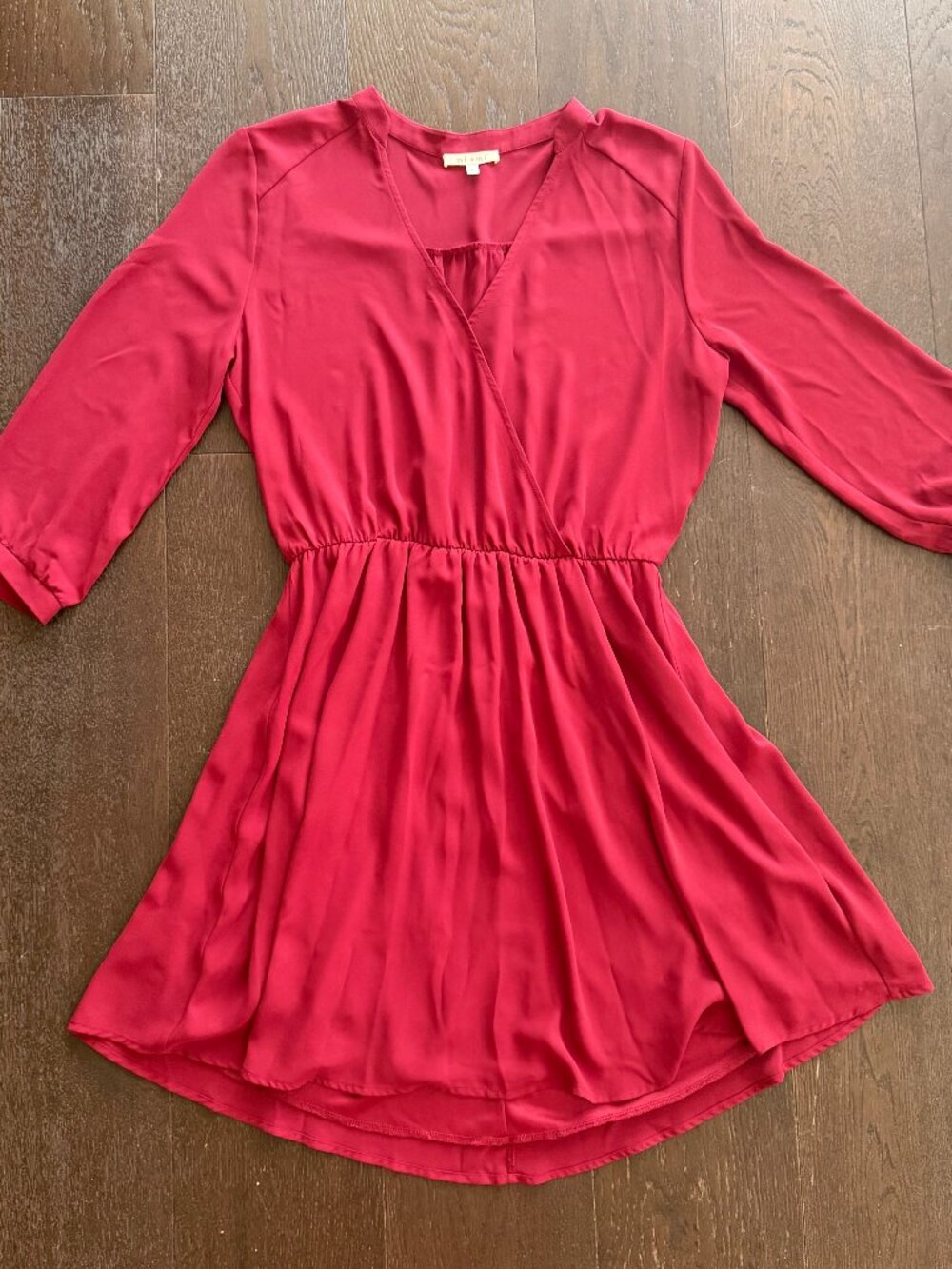Miami (Francesca's) Wine/Burgundy Wrap Dress